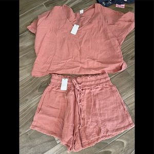 2 pc short set
